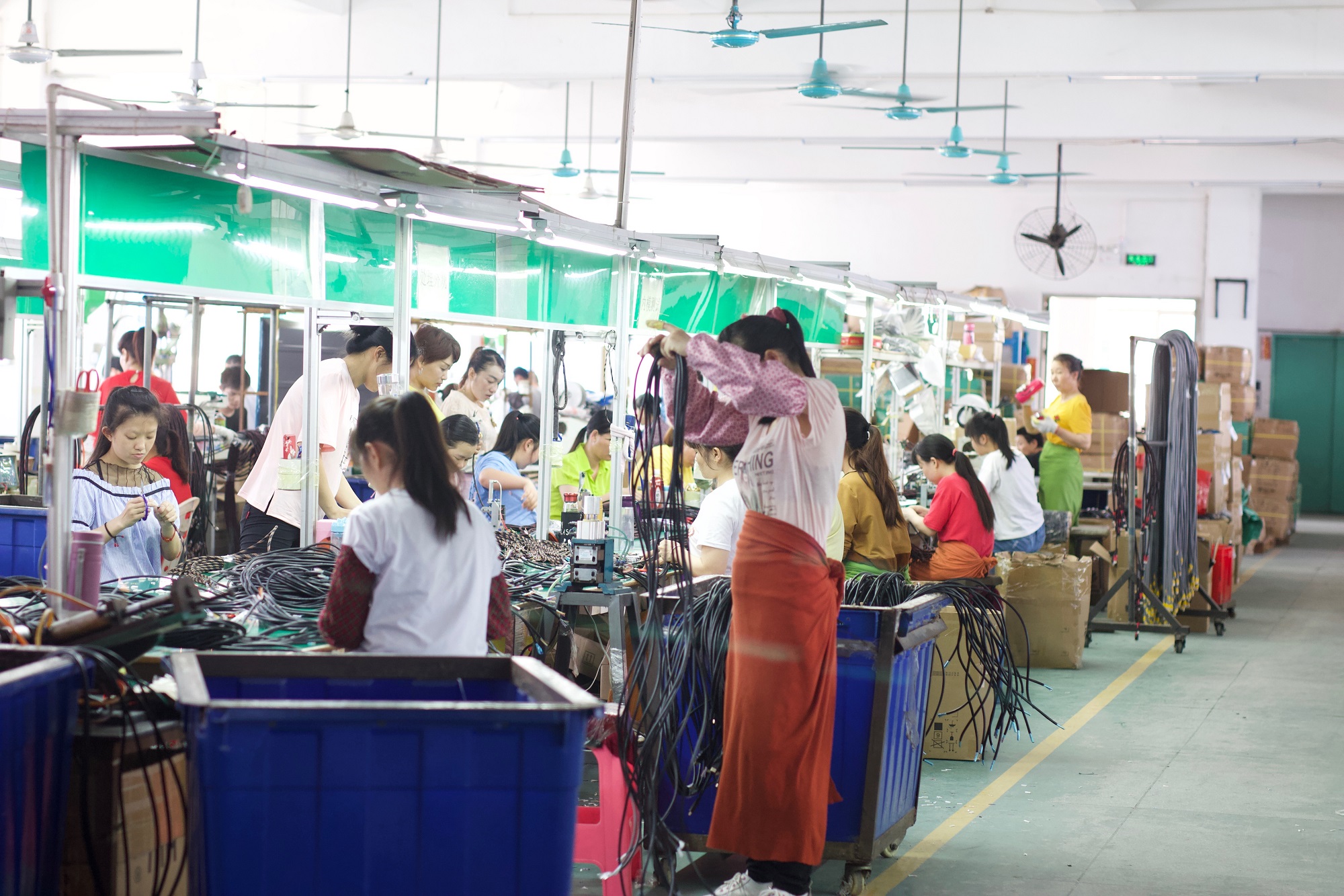 Senye factory interior