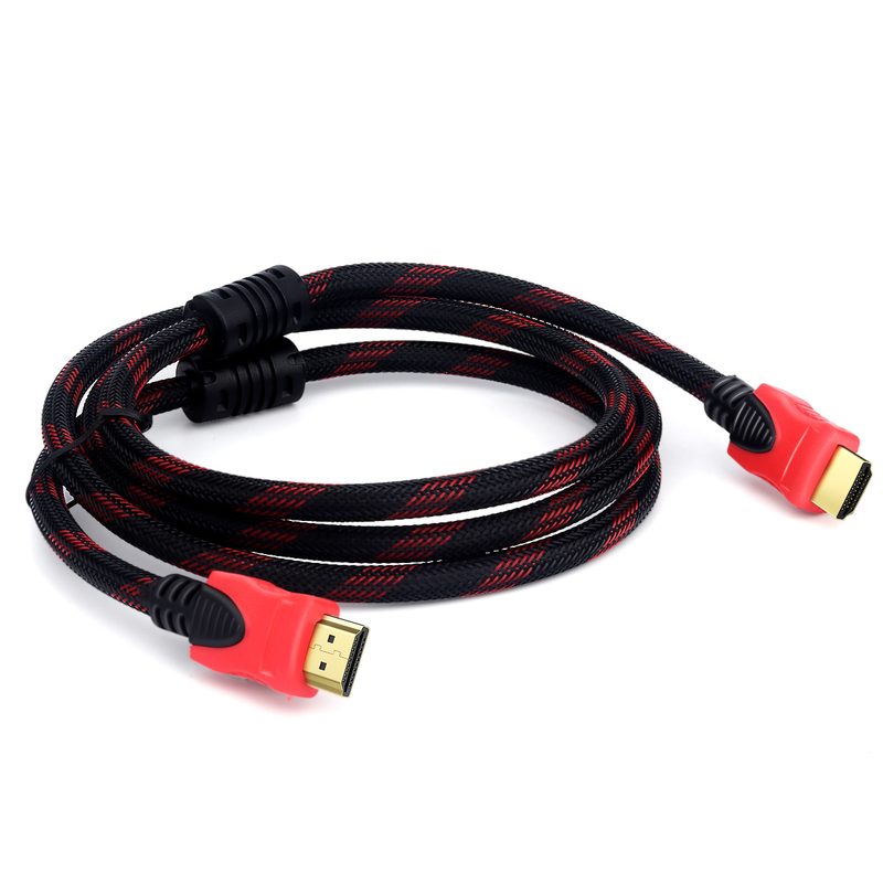 HDMI cable 1.4V gold plated male to male hdmi 1080P 3D Cable for HDTV 30m HDMI Cable nylon