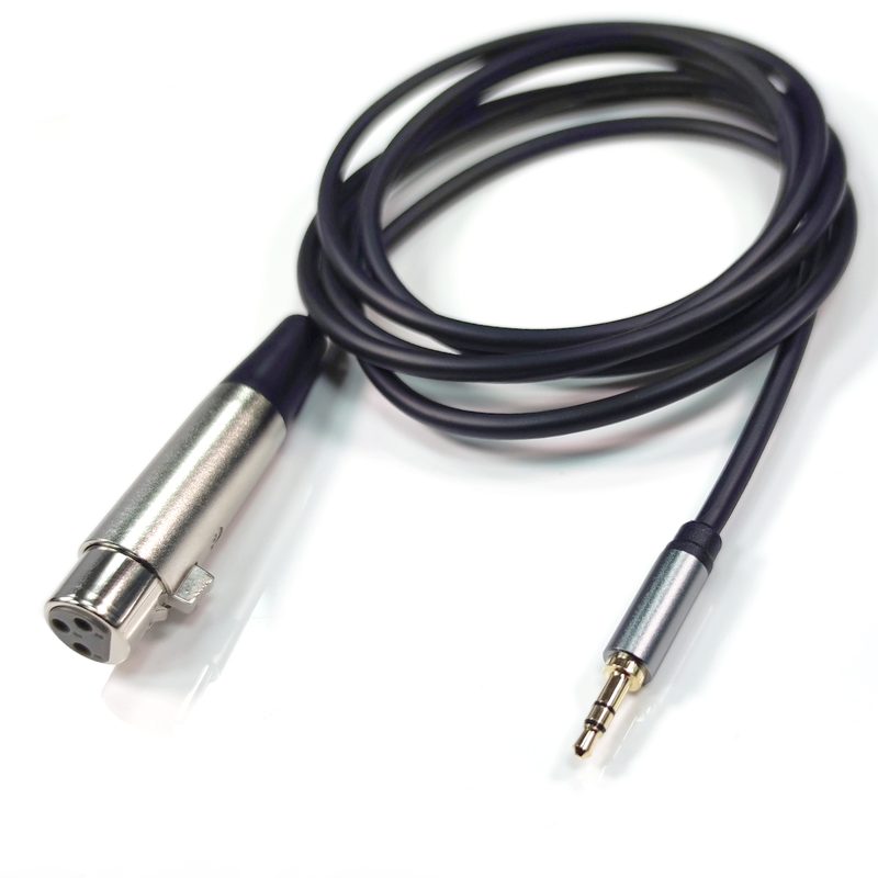 3.5mm Plug Audio Stereo Cable to xlr Jack Male to Male 3.5mm to xrl Adapter mic Microphone Cable