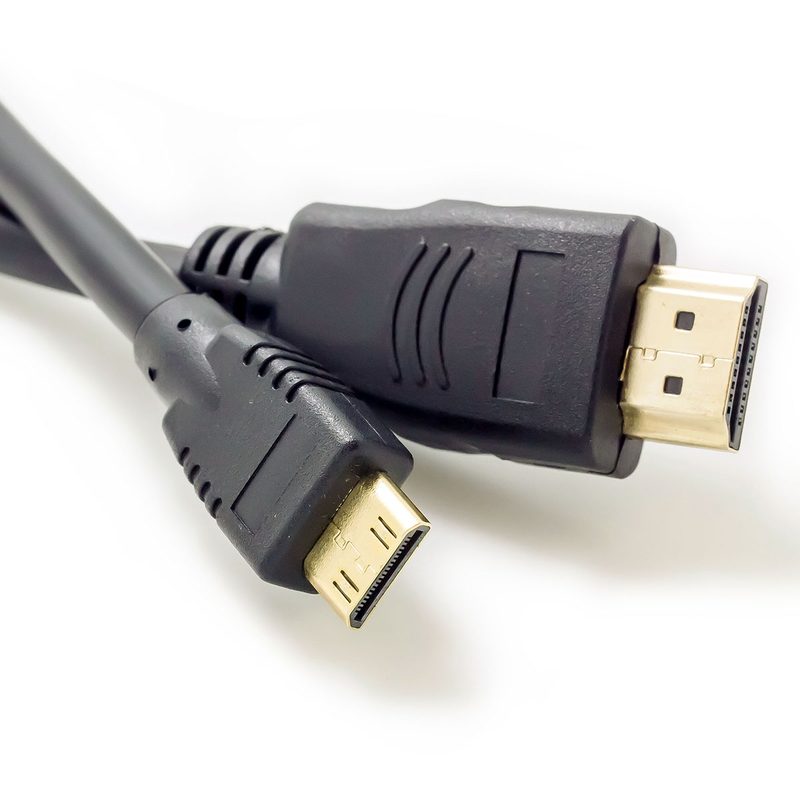 4K UlSENYECABLE 3M 10FT 4K 60Hz Mini HDMI to HDMI Cable Cord for Camcorder Tablet Graphics/Video Card Laptop Raspberry P