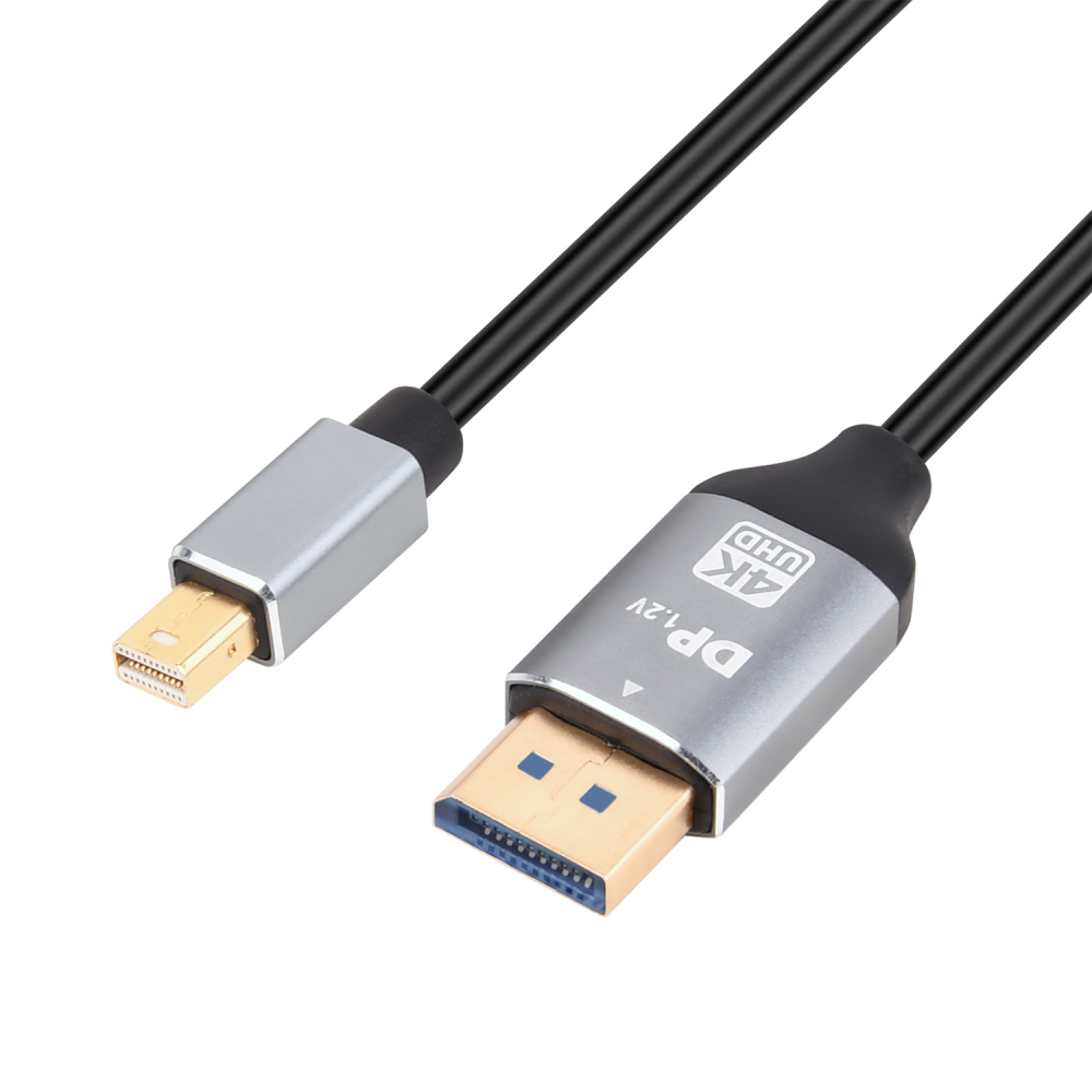 High Quality Mini Displayport to Displayport, Mini DP Thunderbolt to DP Male to Male Gold-Plated Cable 2M 4K 1080P Camer