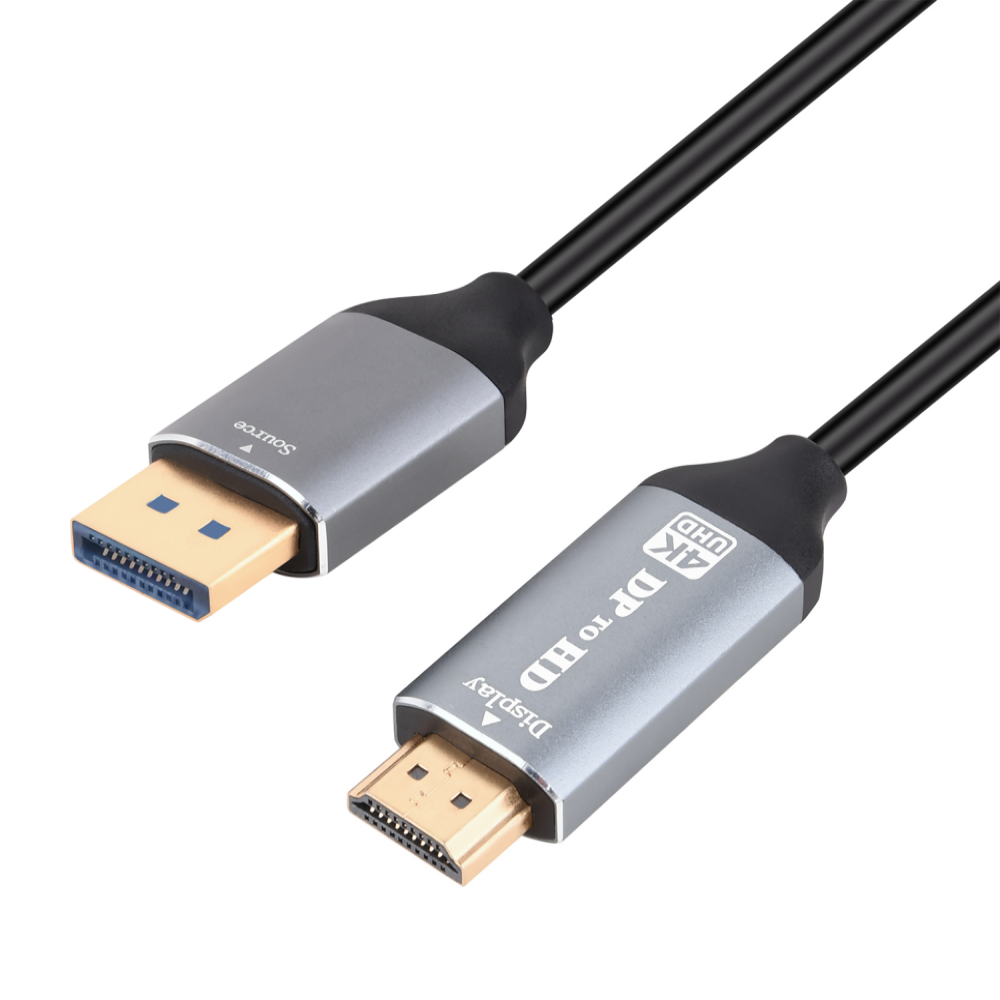 8K Quality DP HDTV Adapter Cable 1m 2m 3m High Resolution DisplayPort Converter Cable for Projector & Computer 4k@60